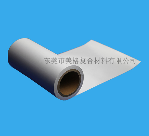 白色單塑單硅離型紙