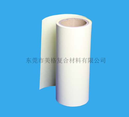 全木漿黃色單塑單硅離型紙